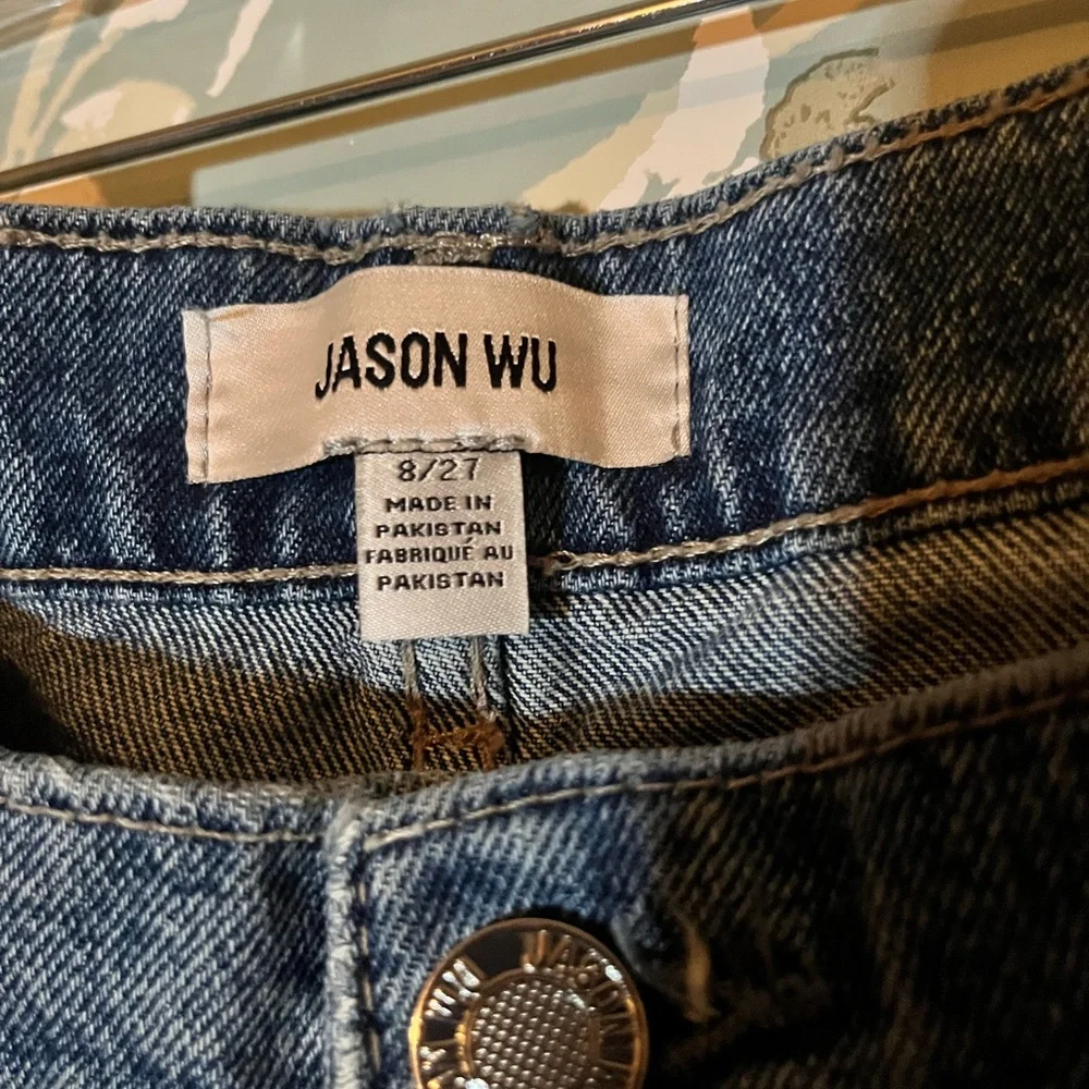 NWT Jason Wu Barrel Ankle Jeans Size 8/27 - Picture 4 of 7